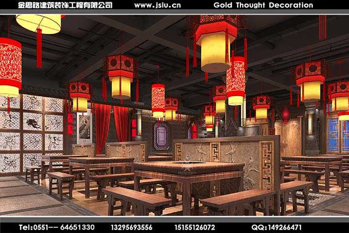 合肥火锅店装修