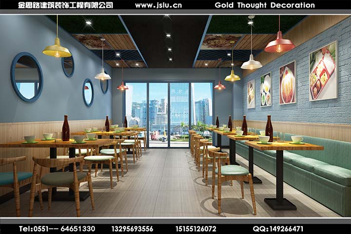 合肥快餐店装修