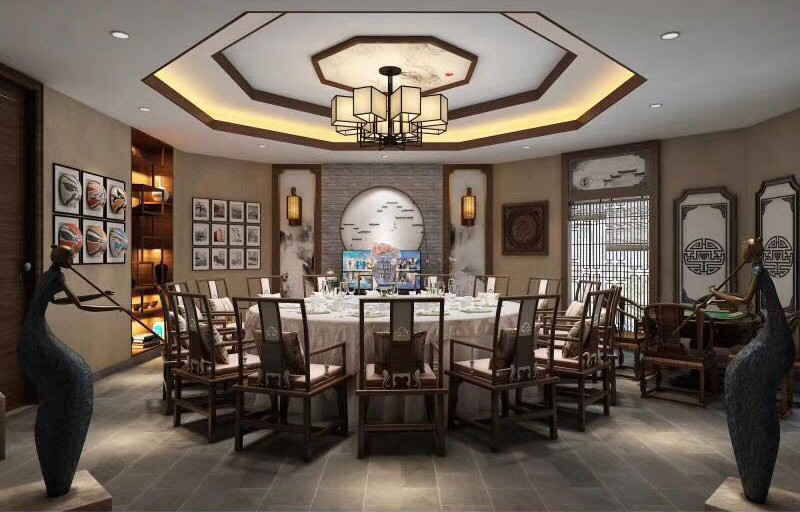 合肥中式餐饮店装修