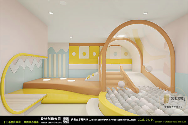 亲子游乐餐厅装修