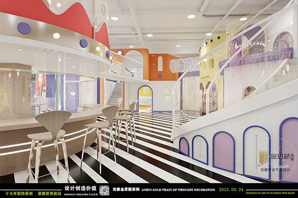 亲子游乐餐厅装修