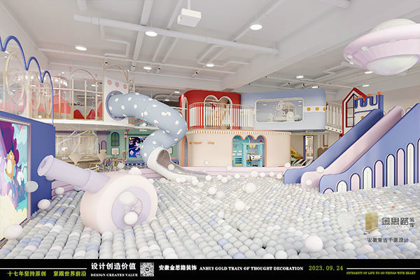 亲子游乐餐厅装修
