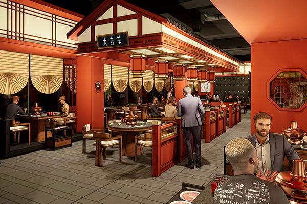 火锅店装修